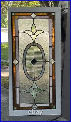 SET of (3) ANTIQUE STAINED GLASS WINDOWS COAL REGION OF PA, GOOD CONDITION SET of (3) ANTIQUE STAINED GLASS WINDOWS COAL REGION OF PA, GOOD CONDITION