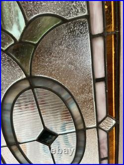 SET of (3) ANTIQUE STAINED GLASS WINDOWS COAL REGION OF PA, GOOD CONDITION SET of (3) ANTIQUE STAINED GLASS WINDOWS COAL REGION OF PA, GOOD CONDITION