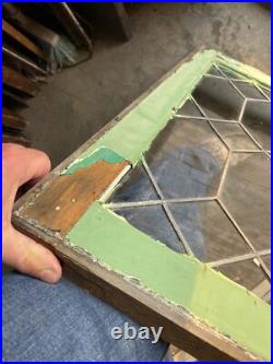 SG4481 antique leaded glass geometric window 24.5 x 29.5 SG4481 antique leaded glass geometric window 24.5 x 29.5