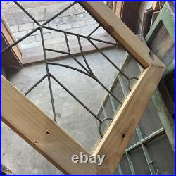 SG4867 antique leaded glass window 17.75 x 21