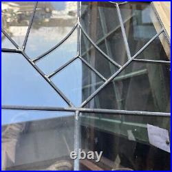 SG4867 antique leaded glass window 17.75 x 21