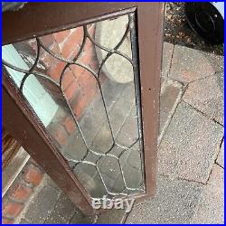 SG 4263 Antique Leaded glassWindow, 13.25 x 38.25