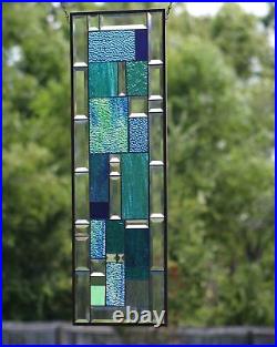 SPIRIT OF THE SEA-36x12 Beveled Stained Glass Windows