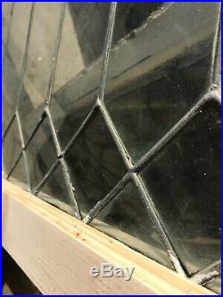Sg 3231 Antique Leaded glass Transom Window 22.75 x 41.25