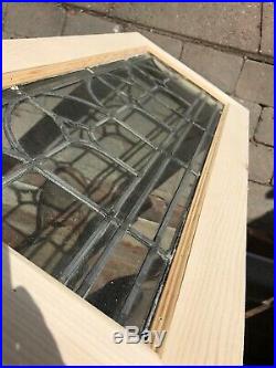 Sg 3244 Three available price each antique leaded glass transom window 15 x 33.5