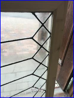 Sg 3568 Antique leaded glass window 24.75 x 41