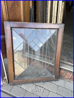 Sg 4045 a av Price each antique Leaded Glass Window 24.5 x 28.75