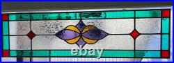 Spectacular Stained glass window / transom
