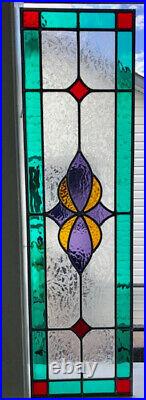 Spectacular Stained glass window / transom