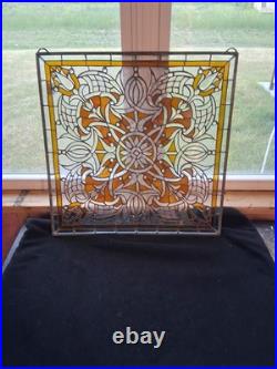Stained And Leaded Glass Window