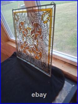 Stained And Leaded Glass Window