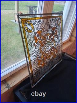 Stained And Leaded Glass Window