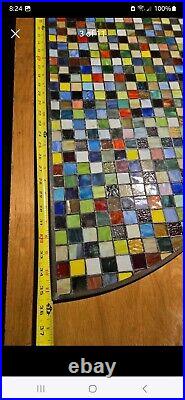 Stained Glass Arch Window 35.5 x 18, Stunning