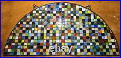 Stained Glass Arch Window 35.5 x 18, Stunning