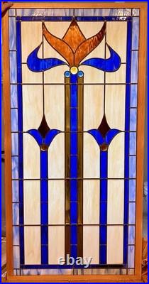 Stained Glass Door Insert