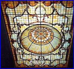 Stained Glass Jeweled window by Salvatore Polizzi