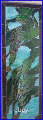 Stained Glass Panel Window Sun Catcher Divider 58x16