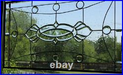 Stained Glass Window, Hanging Panel, Clear seedy art glass, leaded glass Stained Glass Window, Hanging Panel, Clear seedy art glass, leaded glass