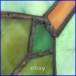 Stained Glass Window Pane in Hand Made Leaded Glass Art Deco Pattern