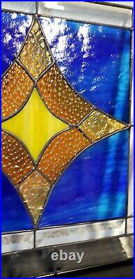 Stained Glass Window Panel -15 1/2 x 15 1/2 HMD -Usa