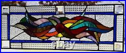 Stained Glass Window Panel Rainbow