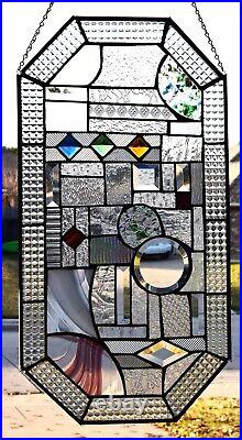 Stained Glass Window Panel Reflections