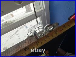 Stained Glass Window Reclaimed Salvaged Victorian Design Possible Antique 34x40