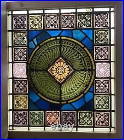 Stained Glass WindowithStenciled