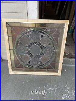 Stained Glass WindowithStenciled