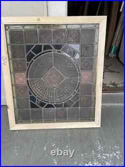 Stained Glass WindowithStenciled