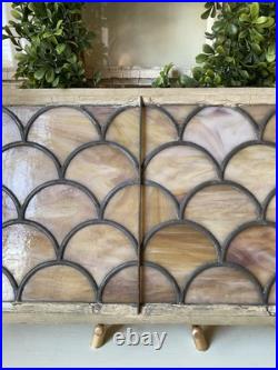 Stained glass window antique Stained glass window antique