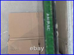 Tempered Transom Glass With Leaded Detail 65.25L X 13W X 1D Tempered Transom Glass With Leaded Detail 65.25L X 13W X 1D
