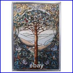 Tree of Life Stained Glass Window Art Suncatcher Wall Decor Enchanting