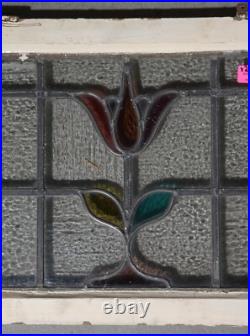 Two British Stained Leaded Glass Windows
