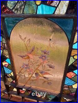 Victorian Leaded Stained Glass Window