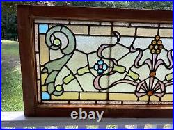 Victorian Leaded Stained Glass Window