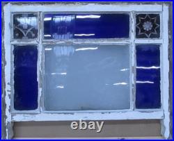 Victorian Midsize Old English Leaded Stained Glass Window 24 X 19.75 Victorian Midsize Old English Leaded Stained Glass Window 24 X 19.75