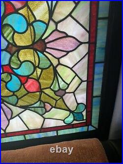 Victorian Stained Glass Window 117 Years Old