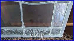Vintage Architectural Salvage lot of leaded glass 8 windows
