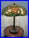 Vintage_Estate_Chicago_Mosaic_Leaded_Iris_Glass_Table_Lamp_Colorful_Floral_01_nfk