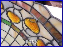 Vintage Leaded Glass Tiffany Style Lampshade 20