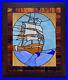 Vintage_Leaded_Stained_Glass_Window_Clipper_Ship_Nautical_29_5x25_5_01_rom