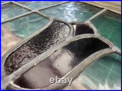 Vintage Leaded stained glass window