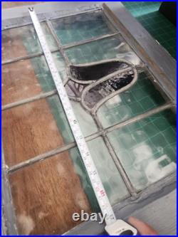 Vintage Leaded stained glass window