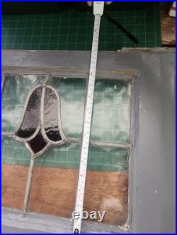 Vintage Leaded stained glass window