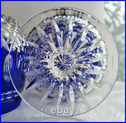 Waterford Clarendon Cobalt Blue lead crystal Brandy Snifter Glass 1 pcs