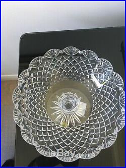 Waterford Lead crystal Emily Compote. New In Excellent Condition